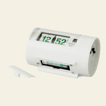 Penco Penco x TWEMCO Desk Clock White