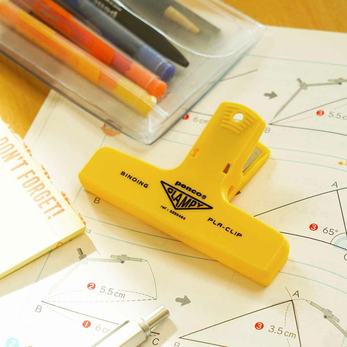 Penco Plastic Clip Yellow