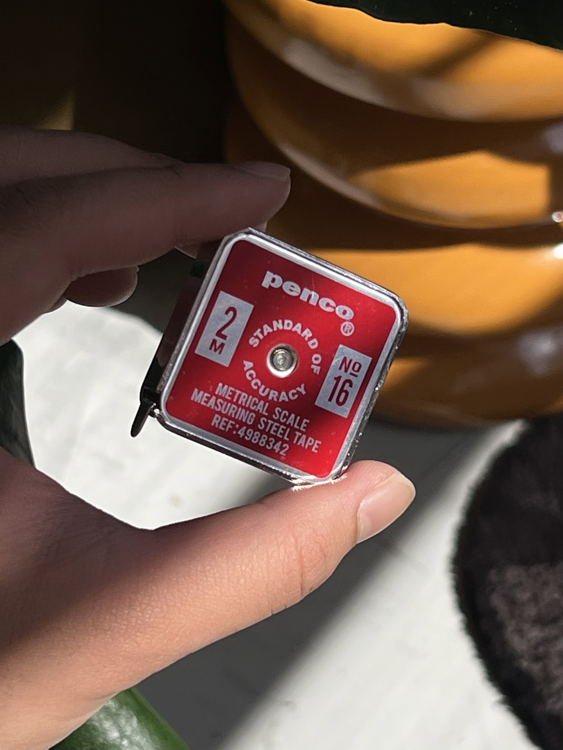 Penco Pocket Measure Red