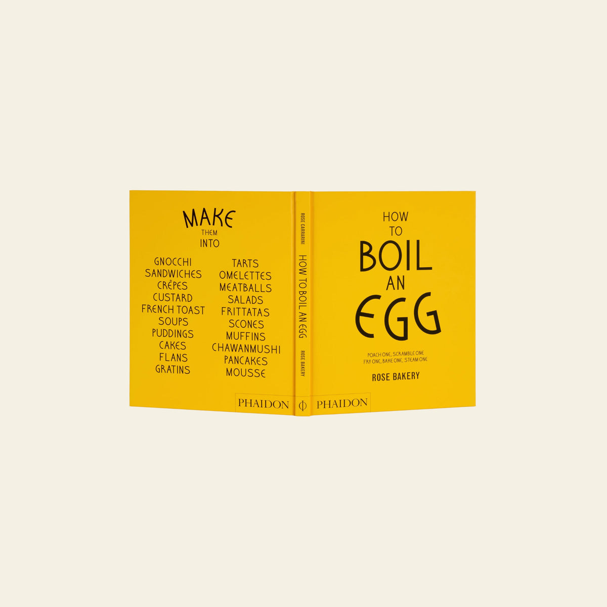 Phaidon How to Boil an Egg A Cookbook