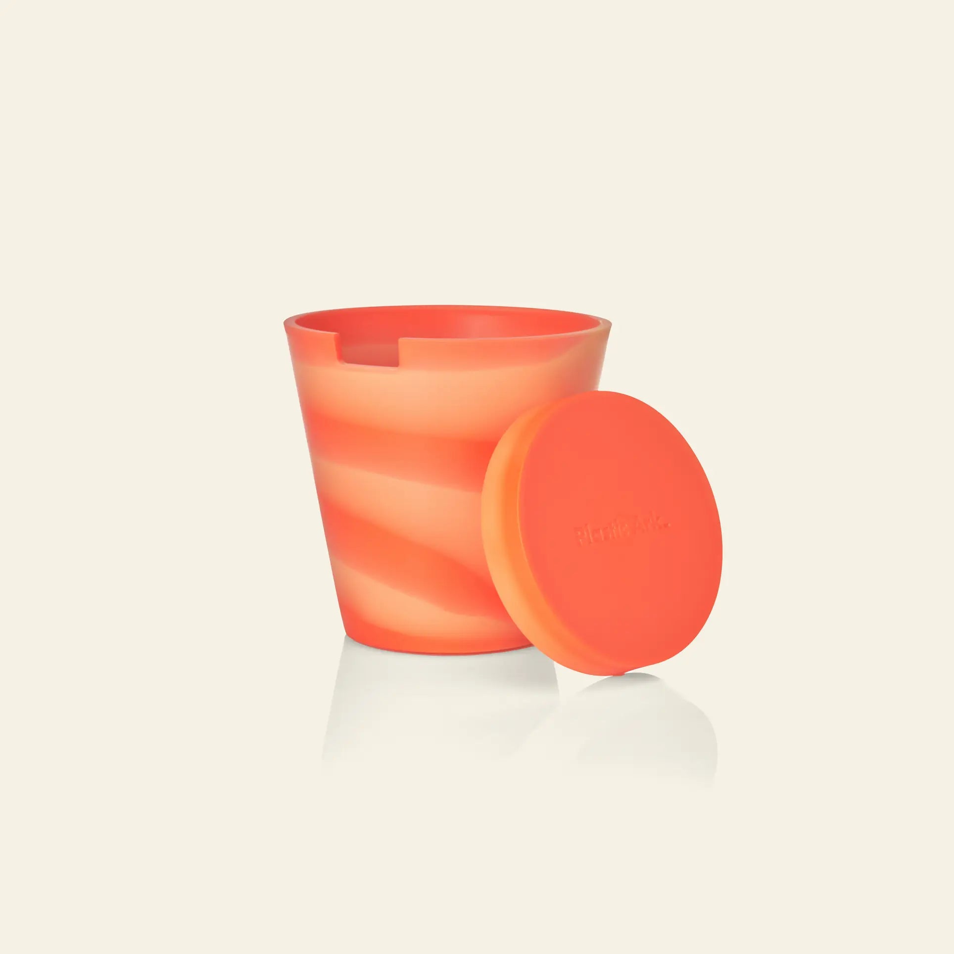 Plastic Ark Dirty Pot DP05 F3 01 Orange Light Orange Marble 2