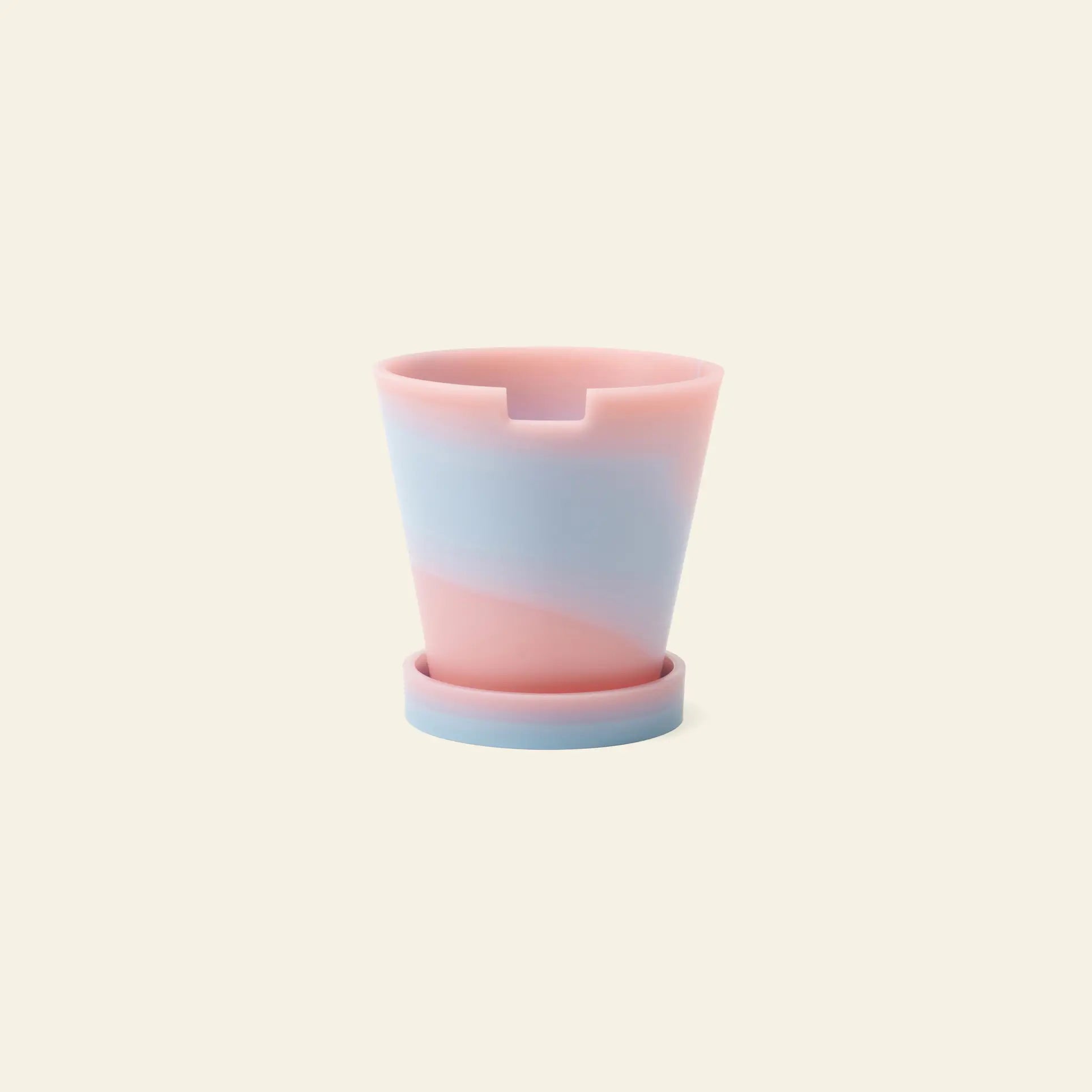 Plastic Ark Dirty Pot DP06 F1 01 Pink Blue 1