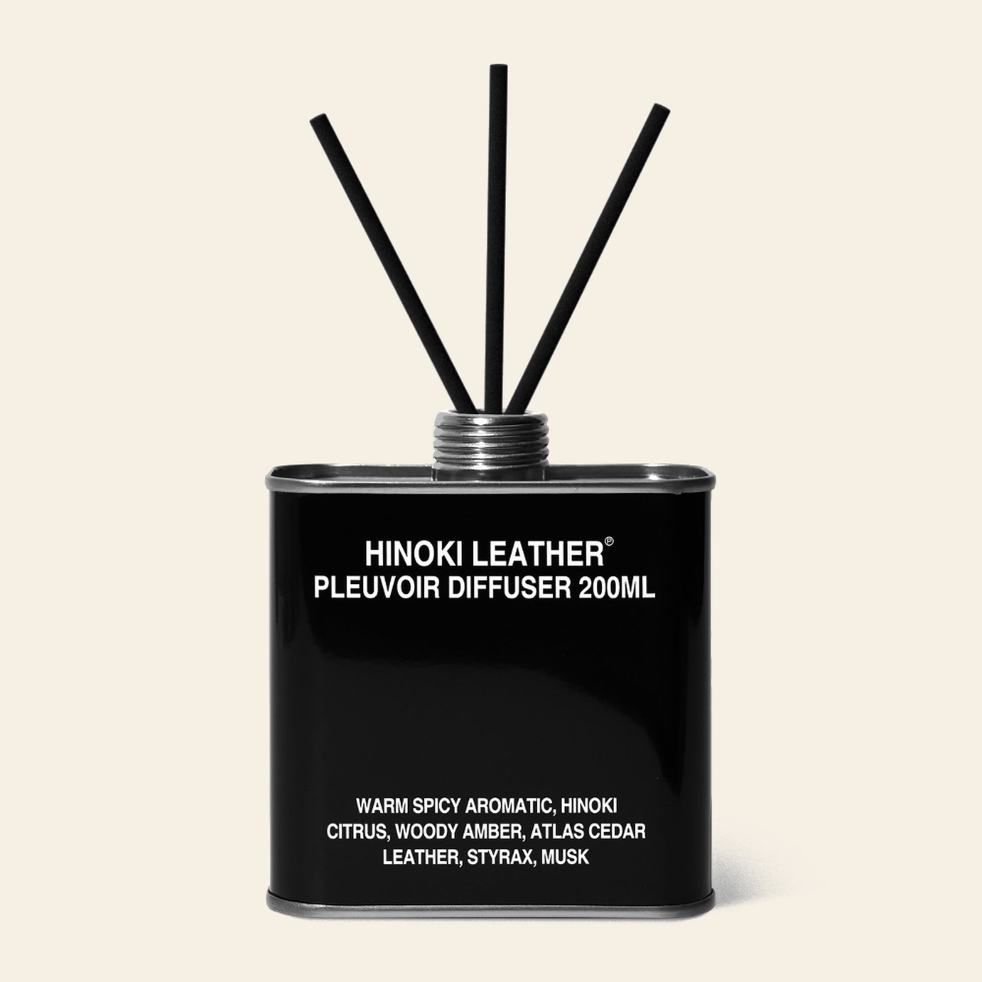 Pleuvoir Hinoki Leather Diffuser 200ml