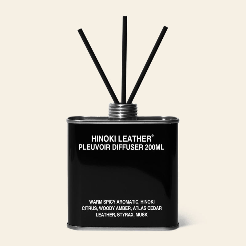 Pleuvoir Hinoki Leather Diffuser 200ml