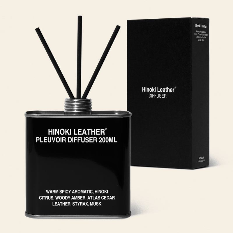 Pleuvoir Hinoki Leather Diffuser 200ml