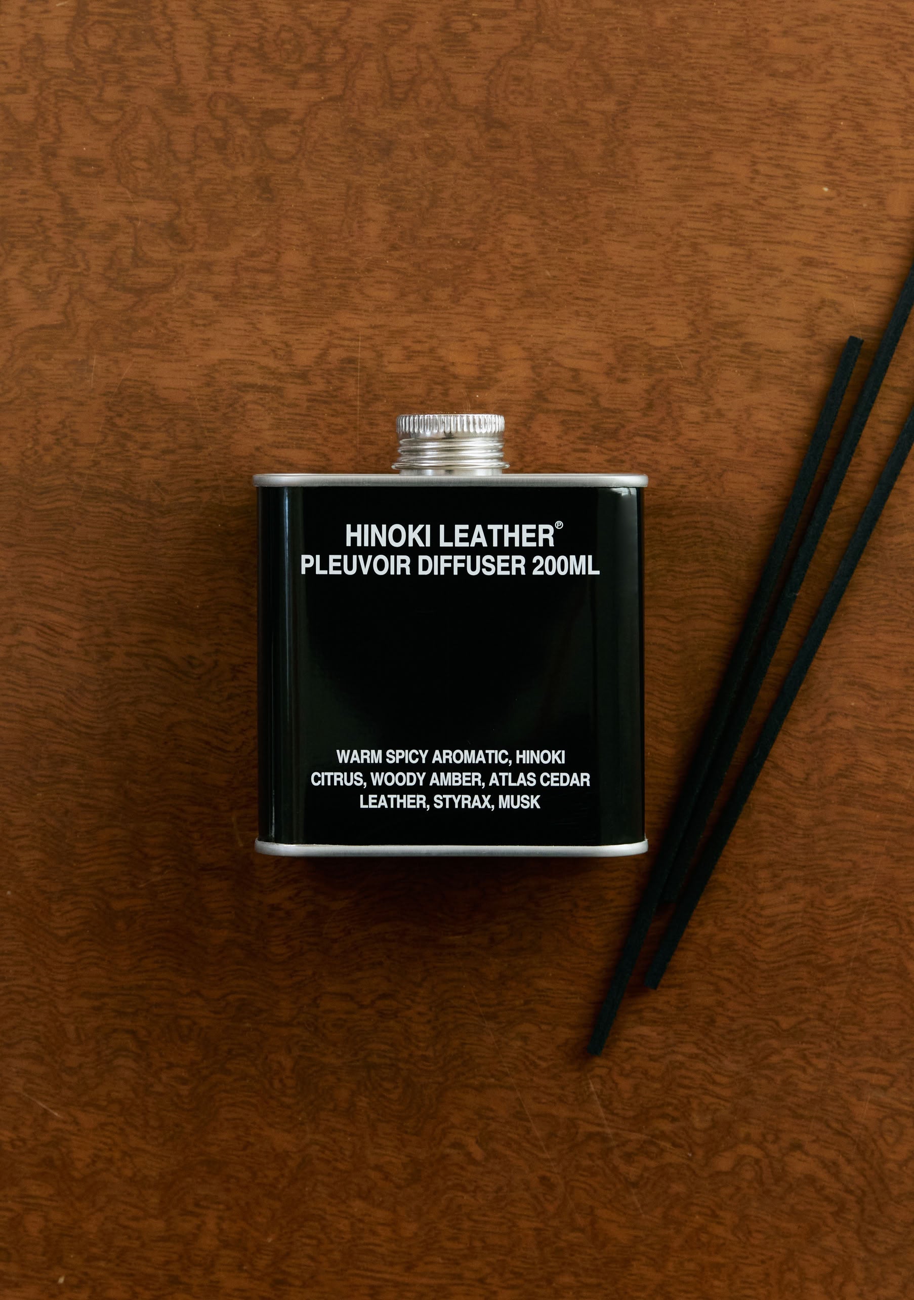 Pleuvoir Hinoki Leather Diffuser 200ml