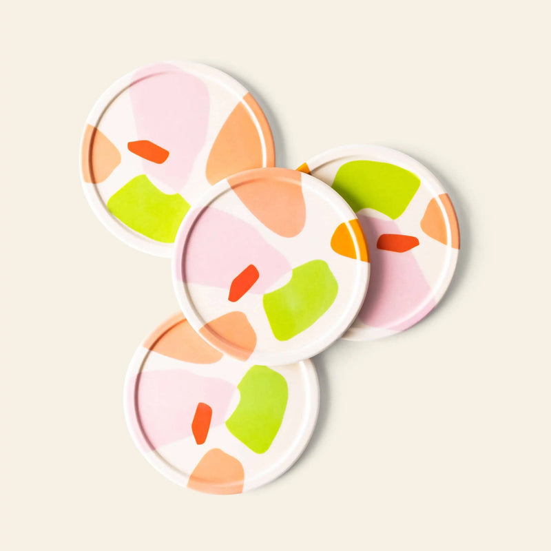 Bamboo Coasters, Set of 4