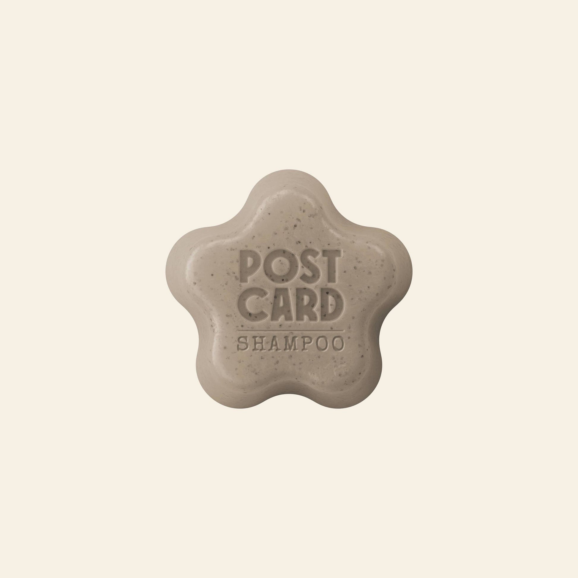 Postcard Shampoo Bar 60g Coffee Spot Brown