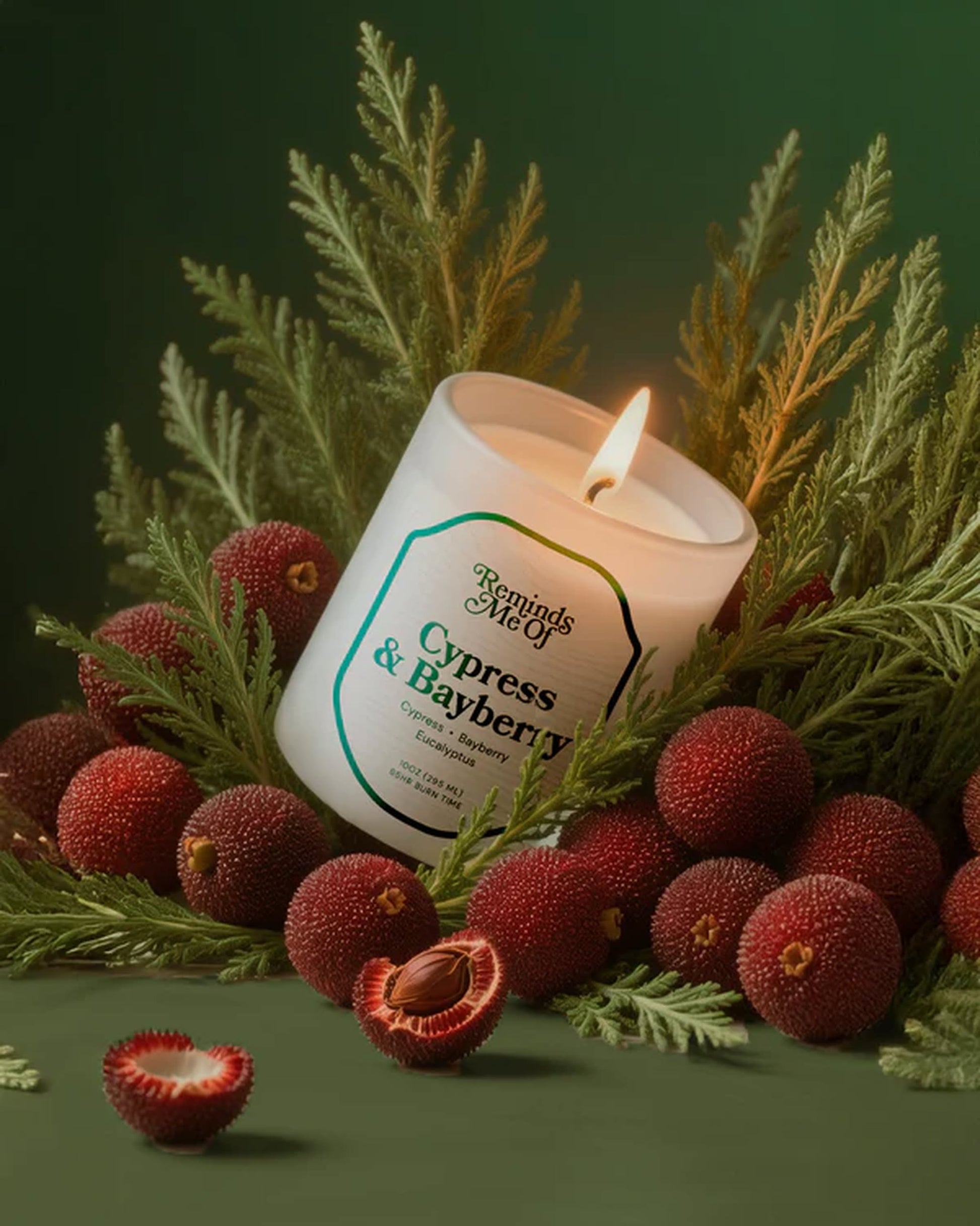 Reminds Me Of Cypress & Bayberry Candle