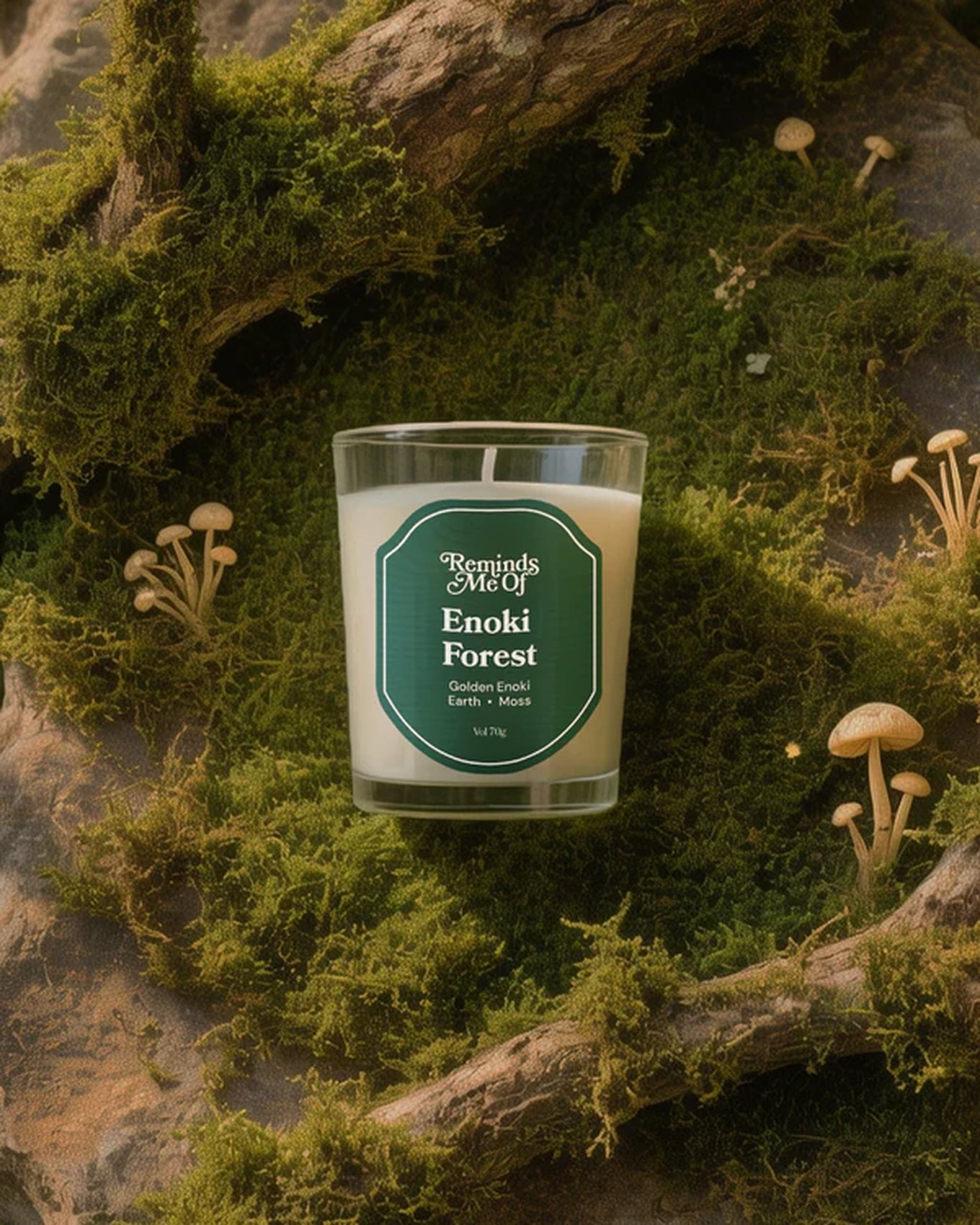 Reminds Me Of Enoki Forest Mini Votive Candle