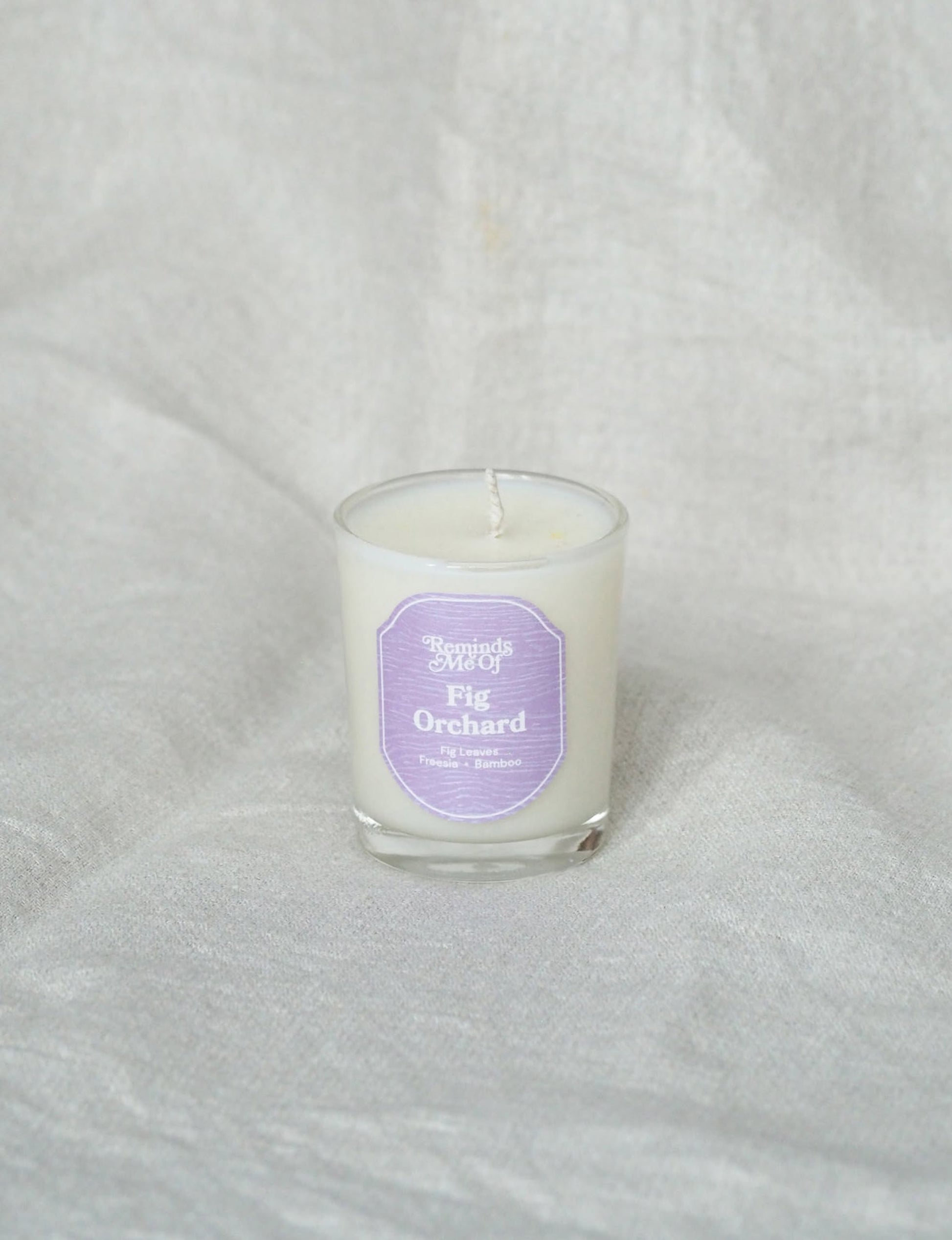 Reminds Me Of Fig Orchard Mini Votive Candle