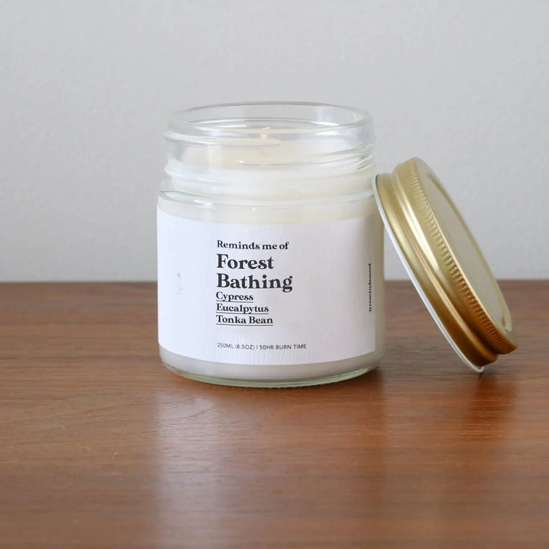 让我想起了森林浴蜡烛