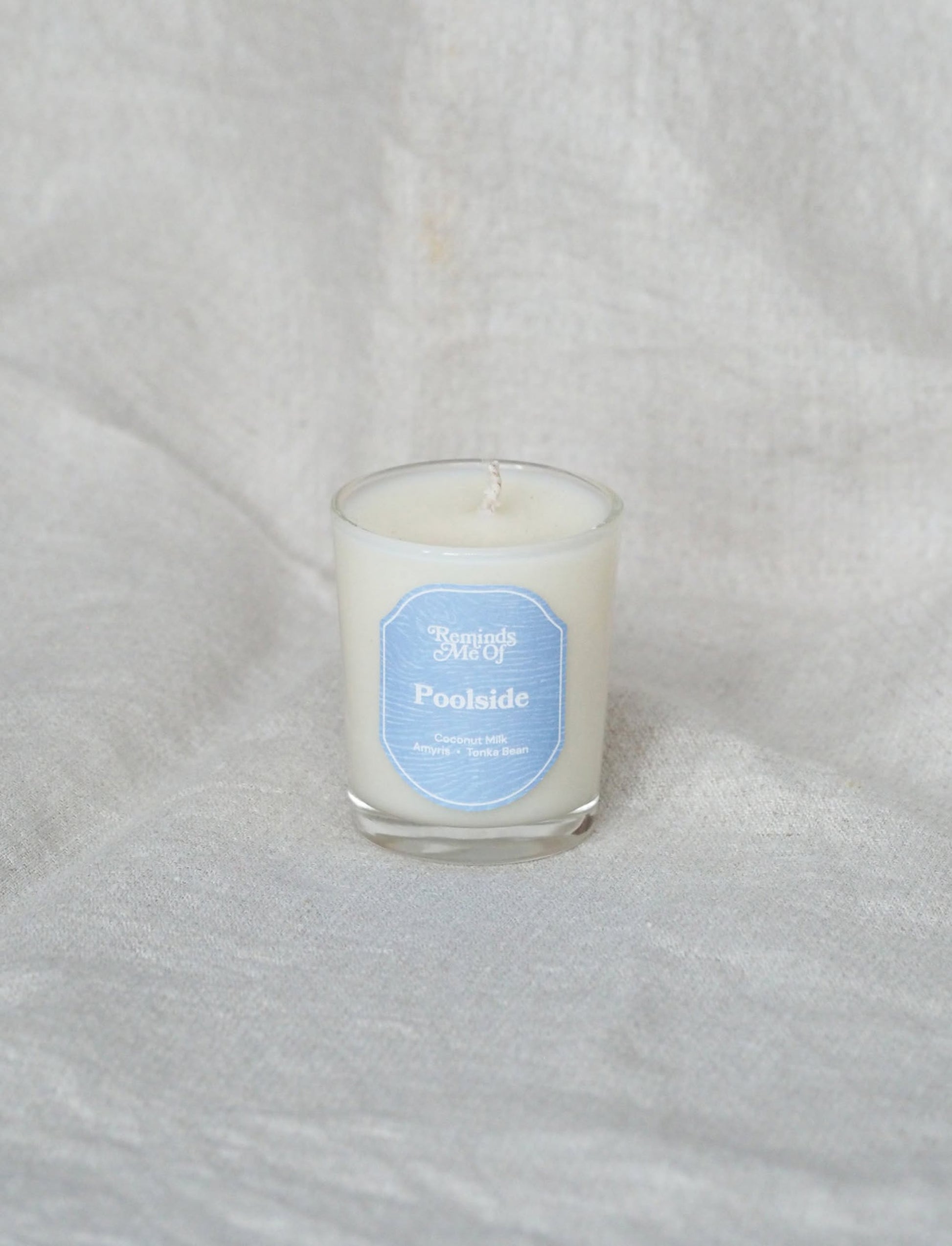Reminds Me Of Poolside Mini Votive Candle