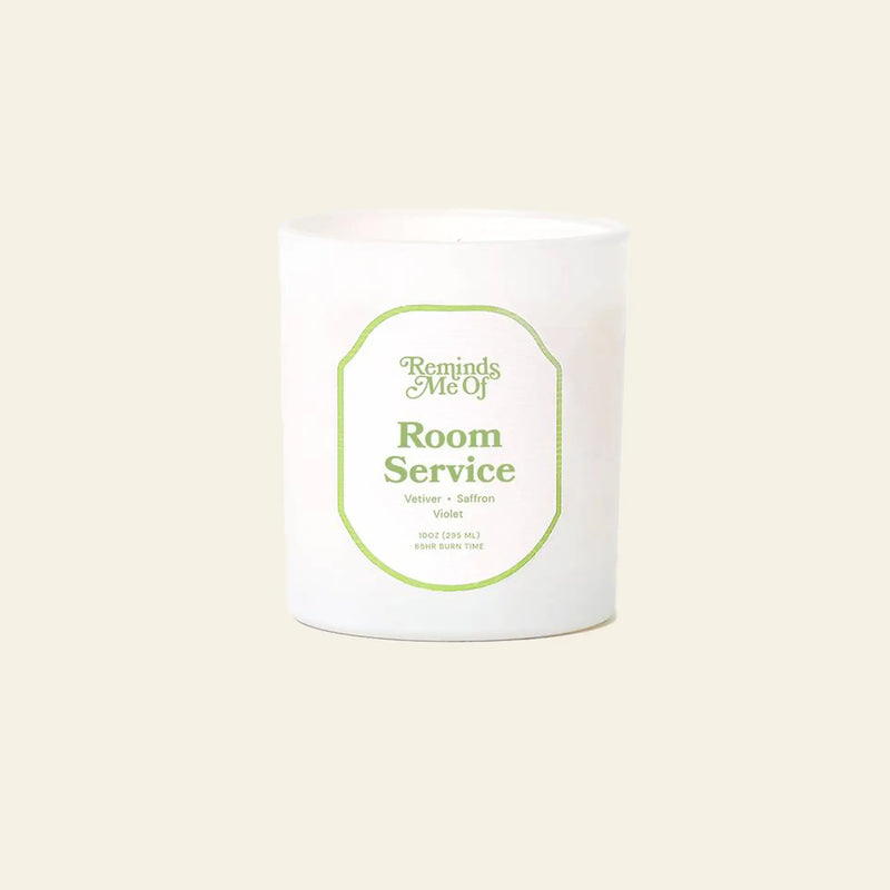 Reminds Me Of Room Service Candle, 10oz