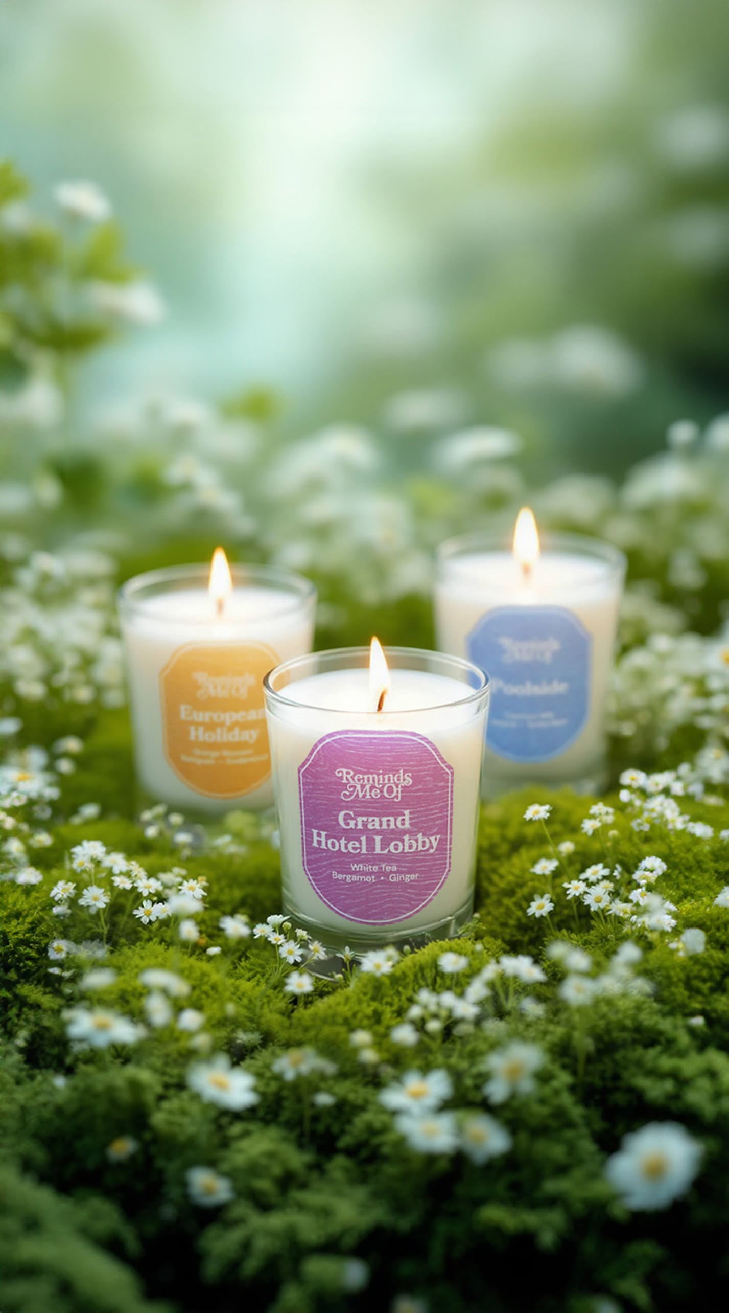 Reminds Me Of Room Service Mini Votive Candle