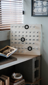 Ring A Date Wall Calendar - Stacked Store