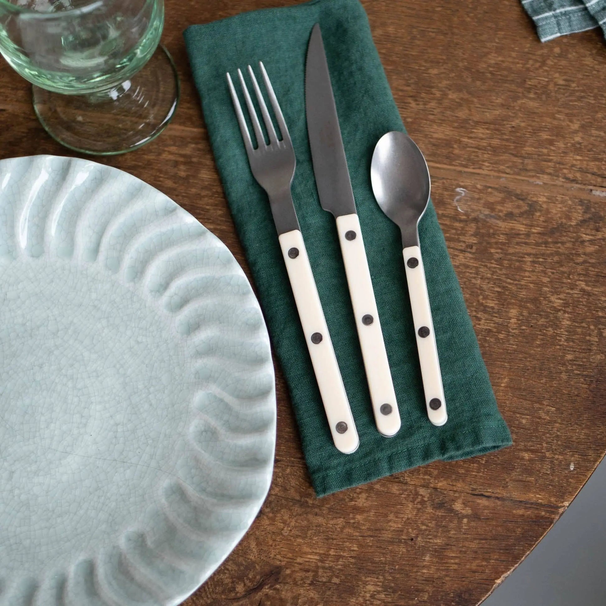 Sabre Bistrot Vintage Soup Spoon Ivory