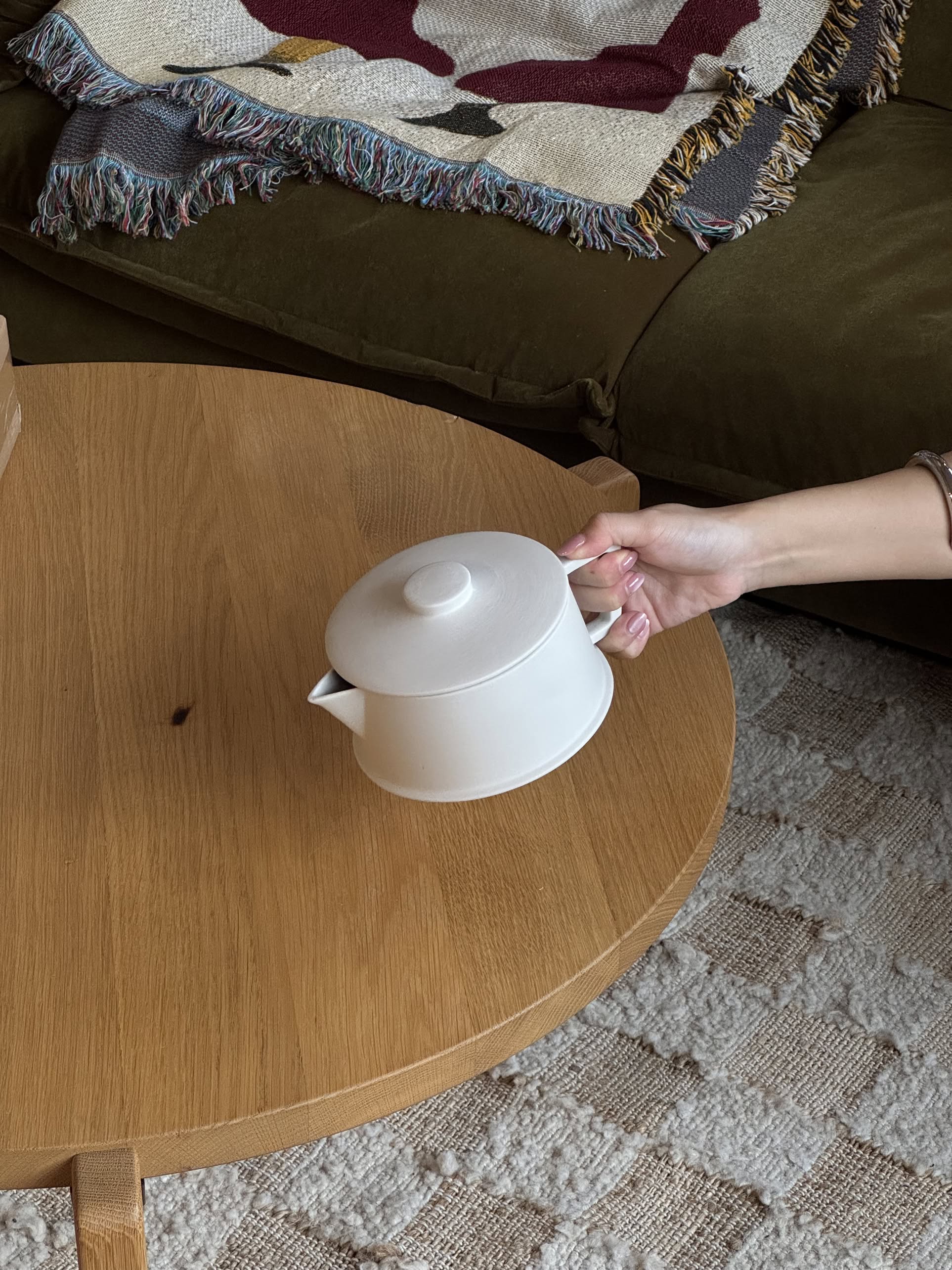 Serax Dune Teapot - Alabaster
