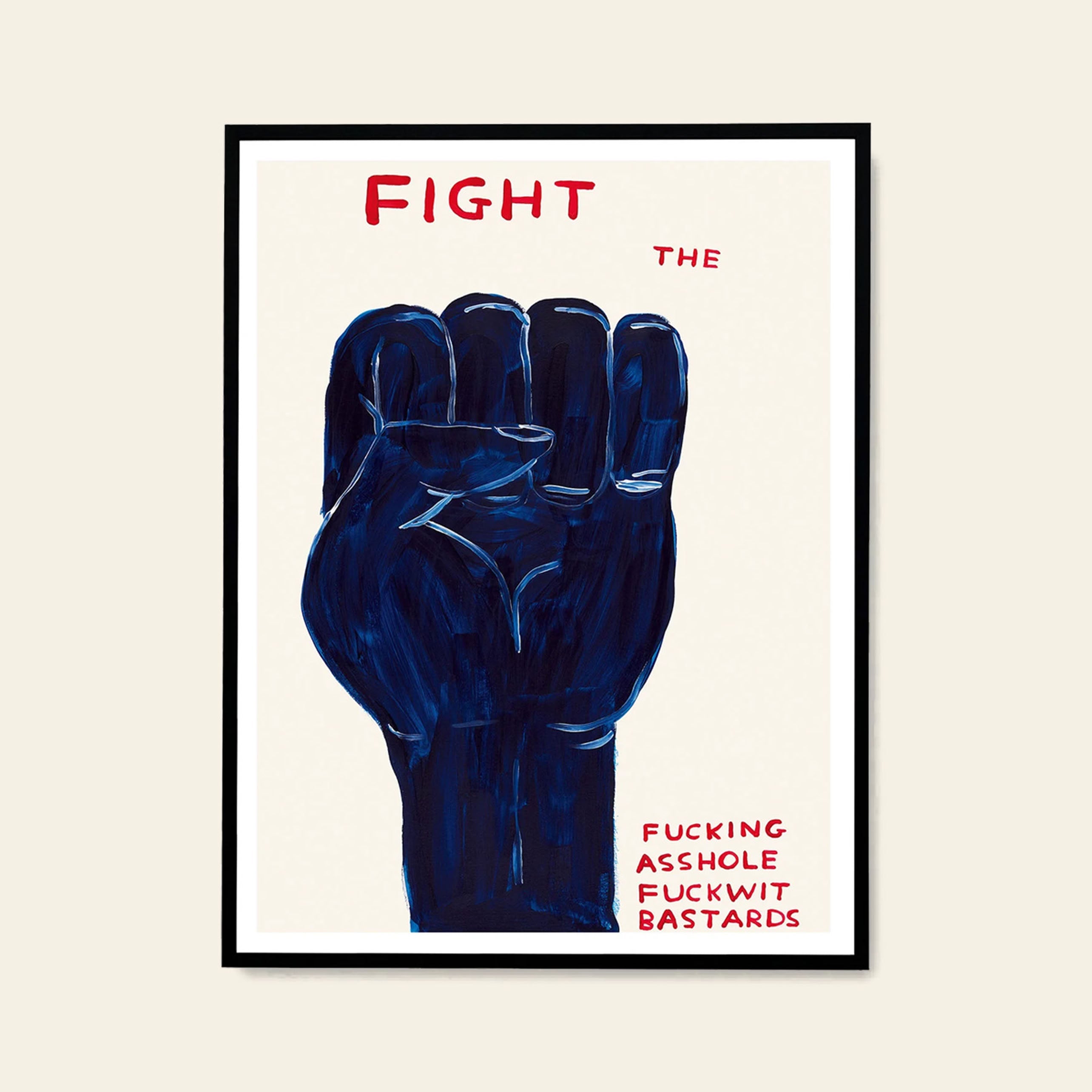 Shrig Shop David Shrigley - Fight (50x70)