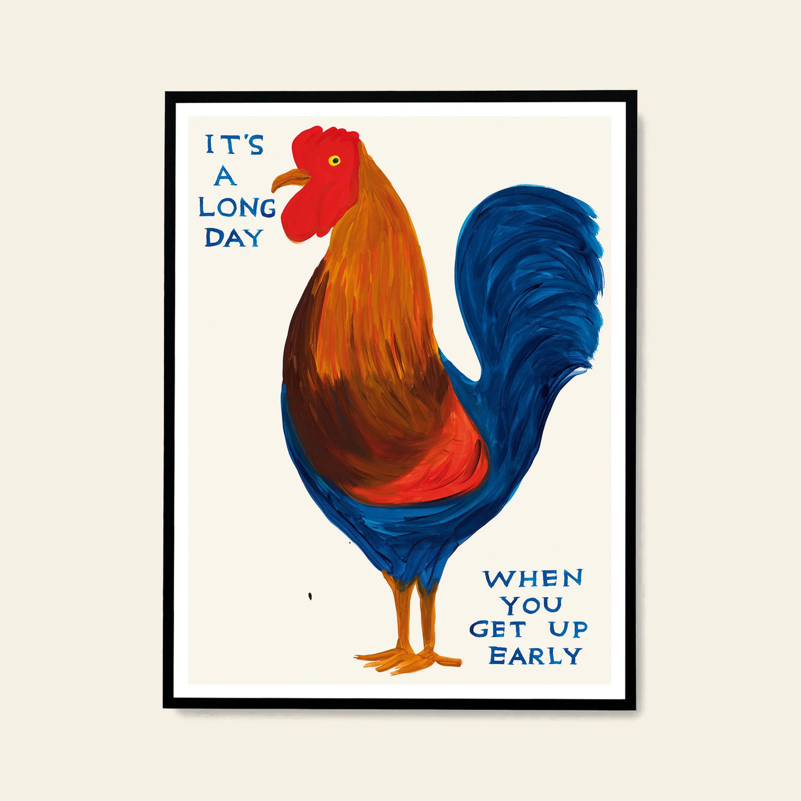 Shrig Shop David Shrigley - It's A Long Day (50x70)