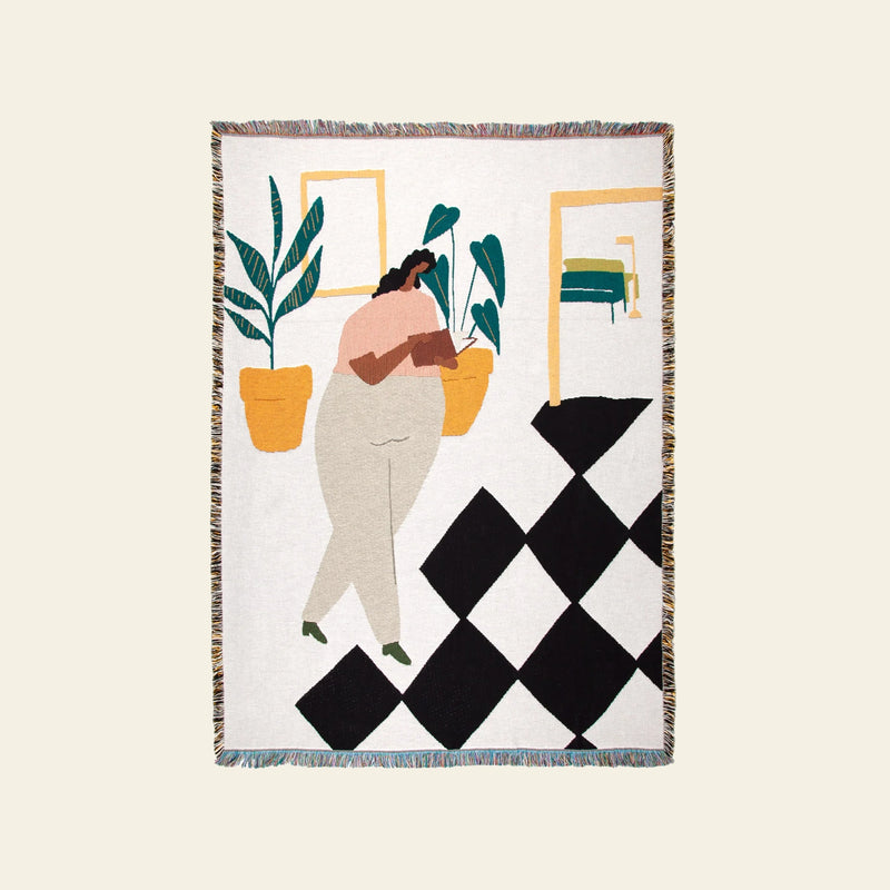 Slowdown Studio Dresden Throw Blanket