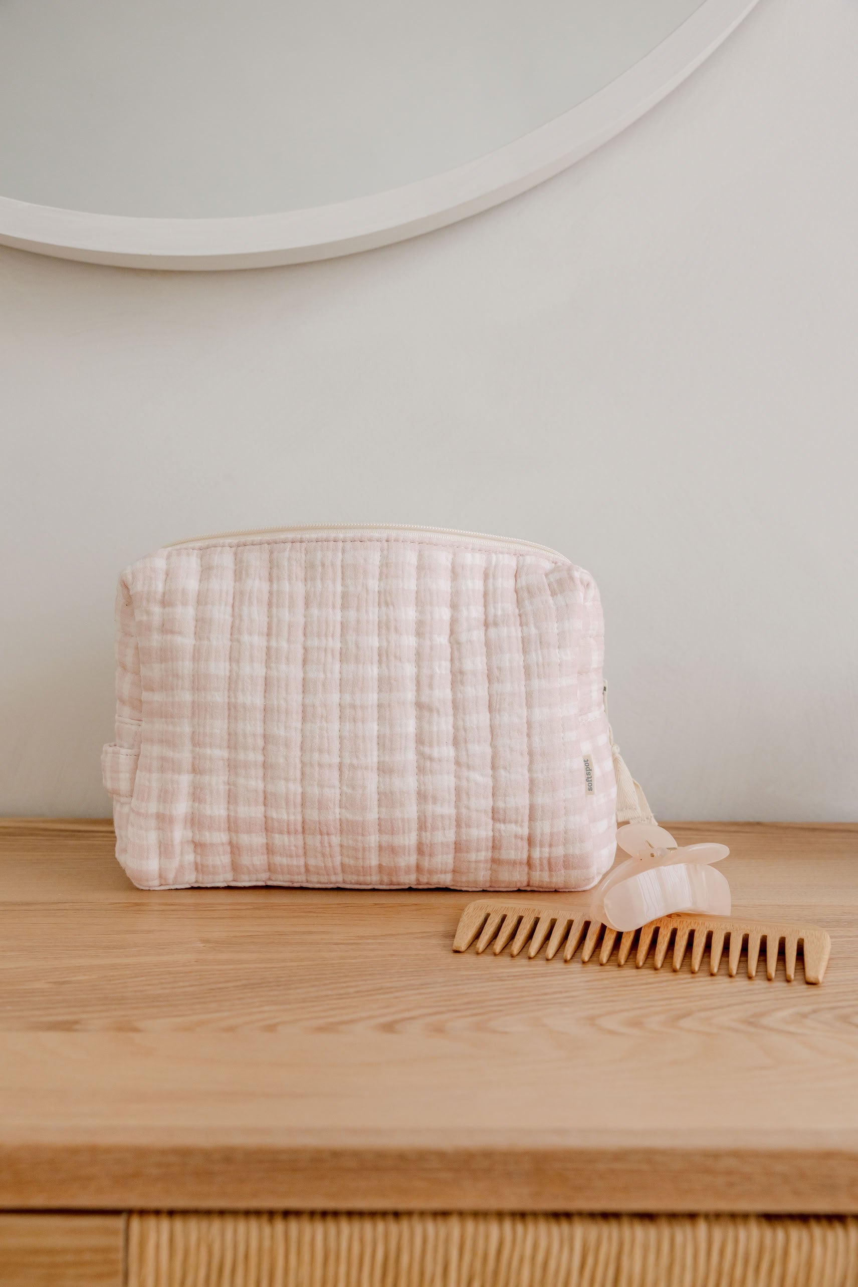 Soft Spot Soft Loaf Pouch Rosewater