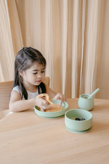 Soft Spot Soft Suction Plate Matcha