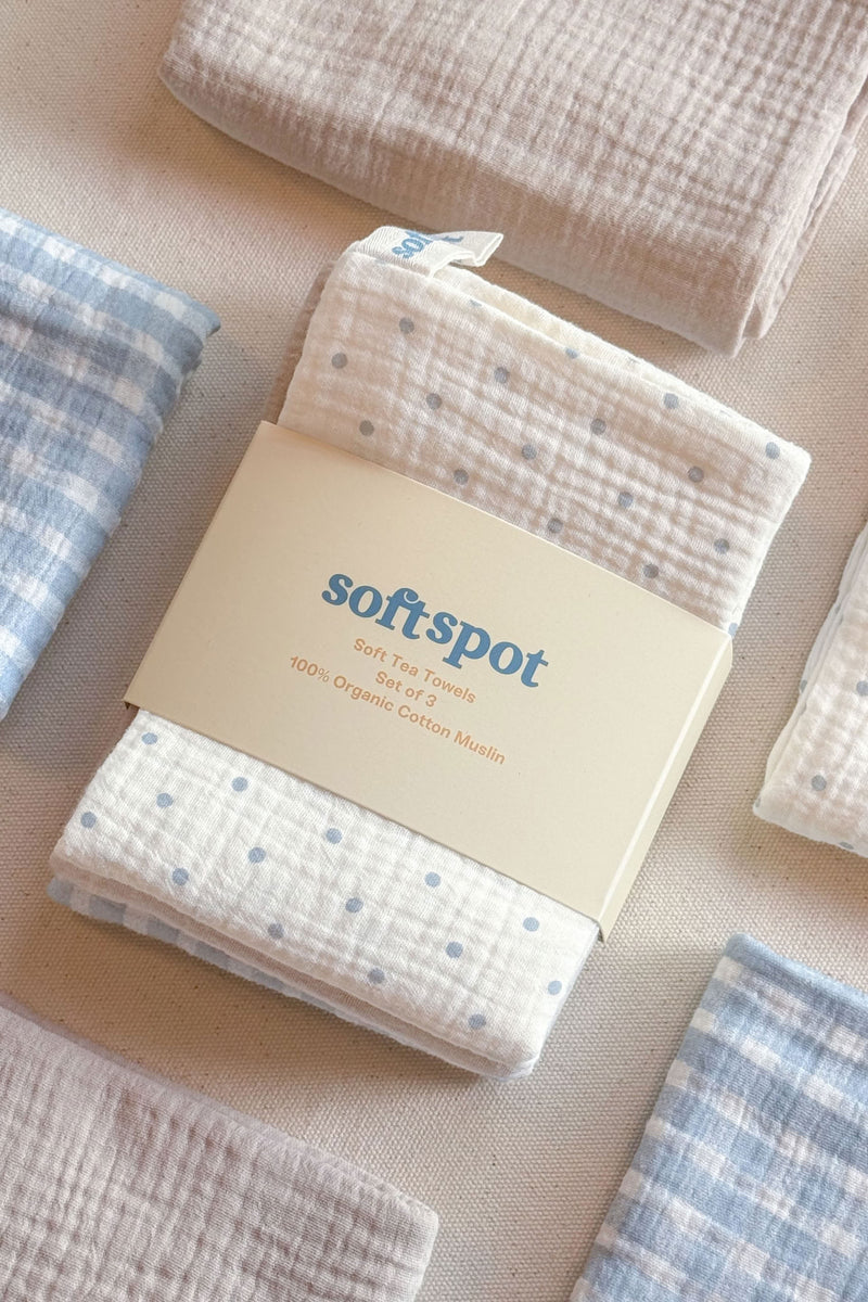 Soft Spot 柔软茶巾（3 件套）