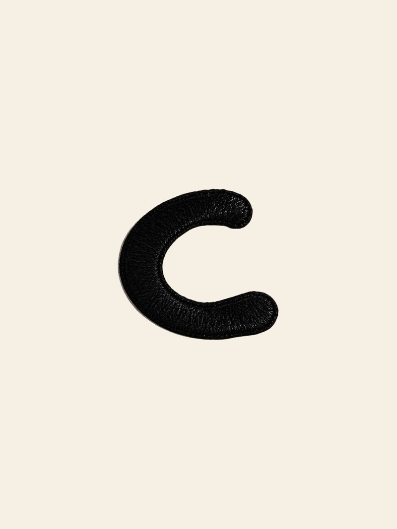 Stacked Store Alphabet C Patch