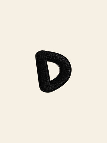 Stacked Store Alphabet D Patch