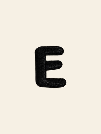 Stacked Store Alphabet E Patch