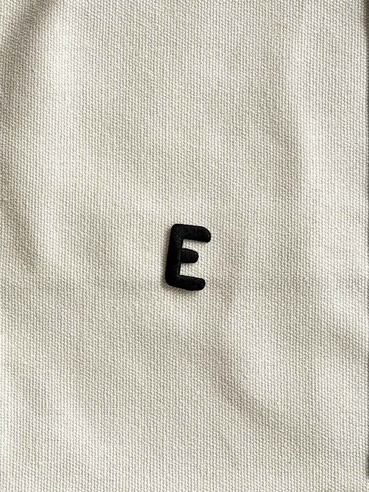 Stacked Store Alphabet E Patch