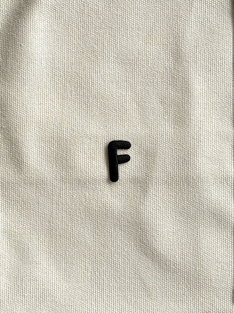 Stacked Store Alphabet F Patch