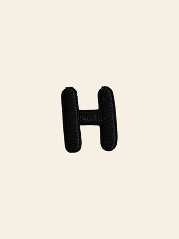 Stacked Store Alphabet H Patch