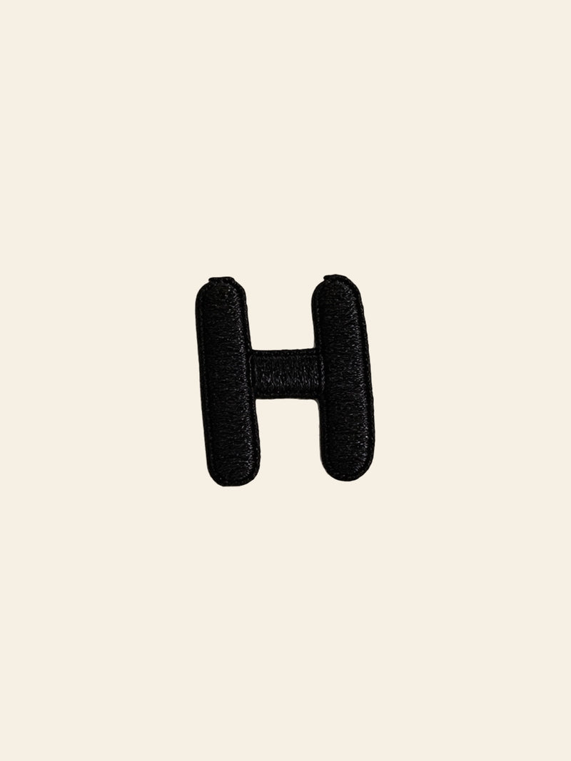 Stacked Store Alphabet H Patch