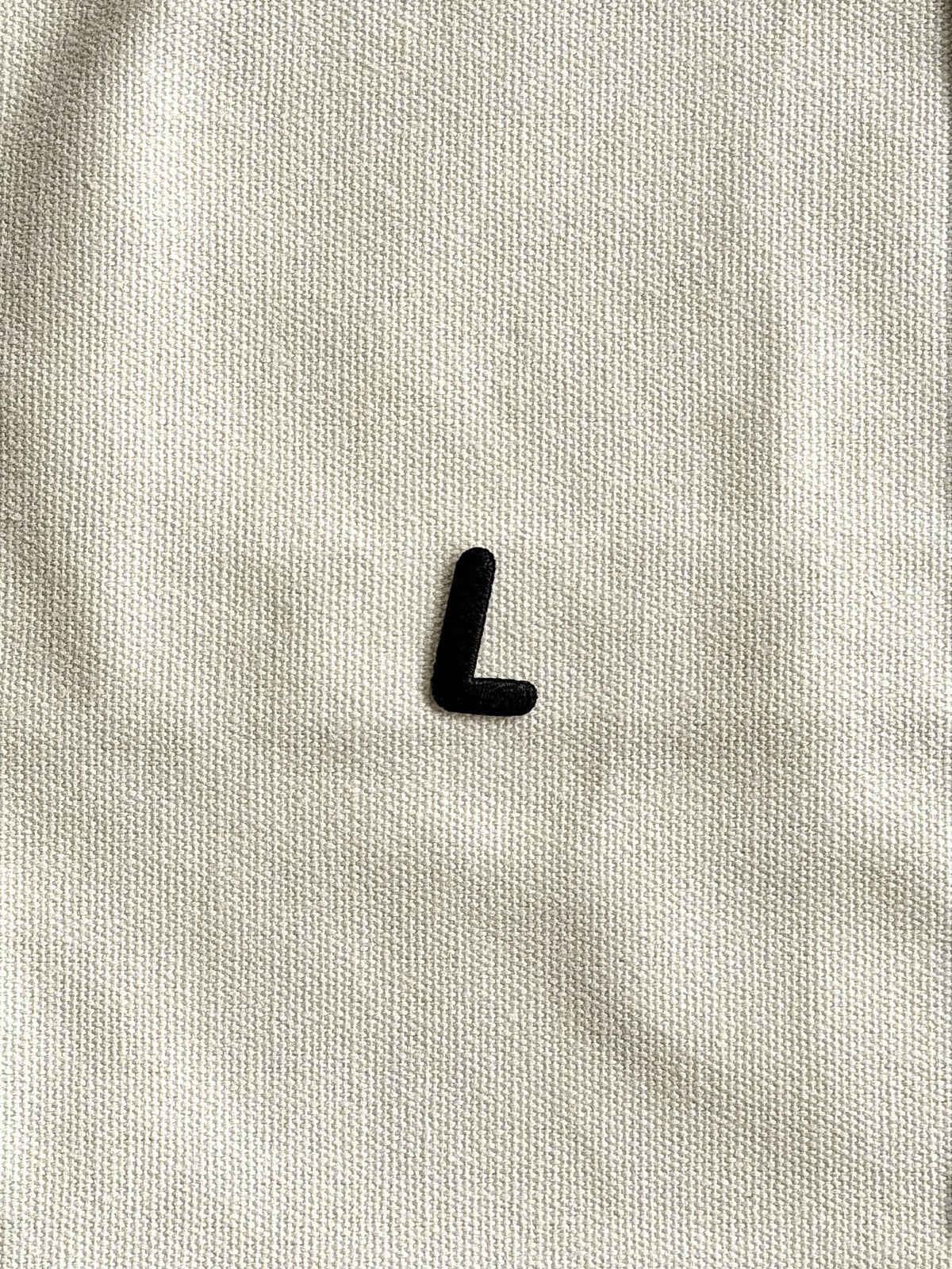Stacked Store Alphabet L Patch