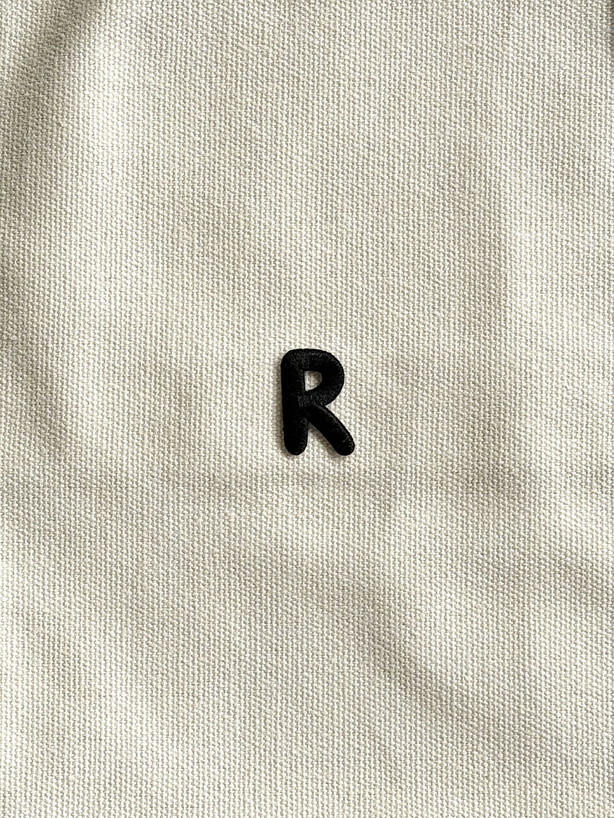 Stacked Store Alphabet R Patch