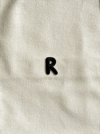 Stacked Store Alphabet R Patch