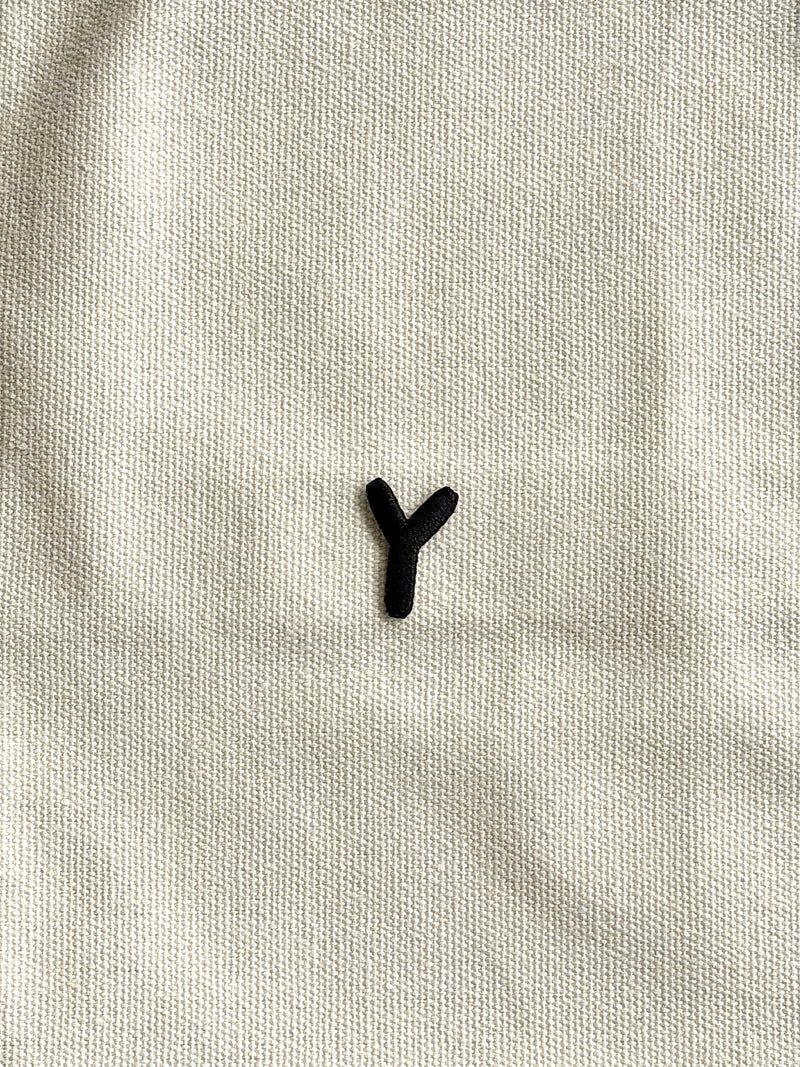 Stacked Store Alphabet Y Patch