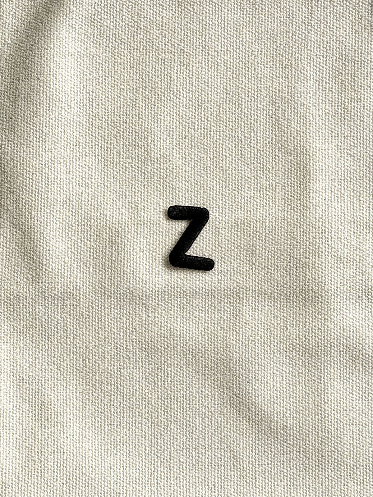 Stacked Store Alphabet Z Patch