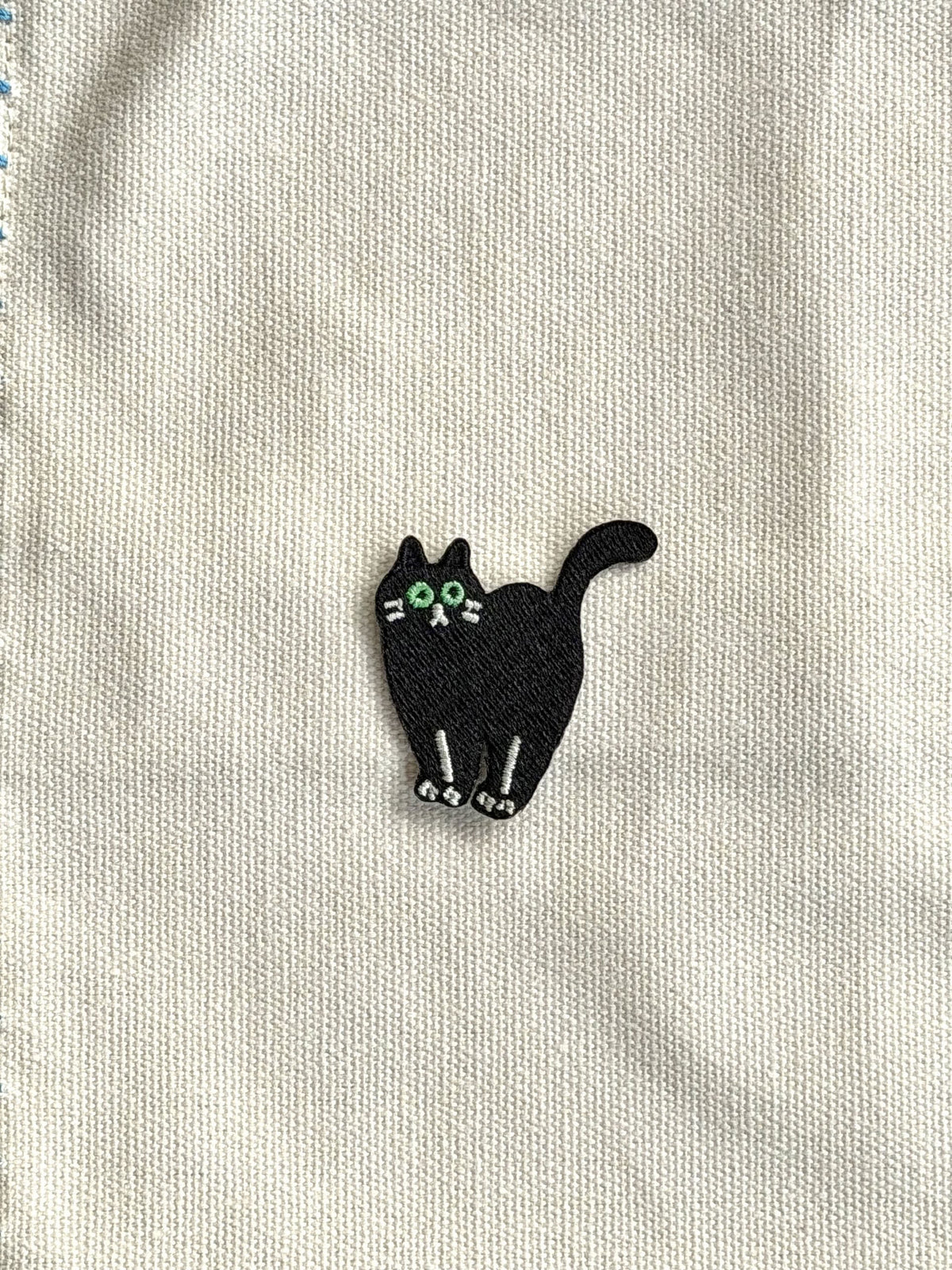 Stacked Store Black Cat Patch