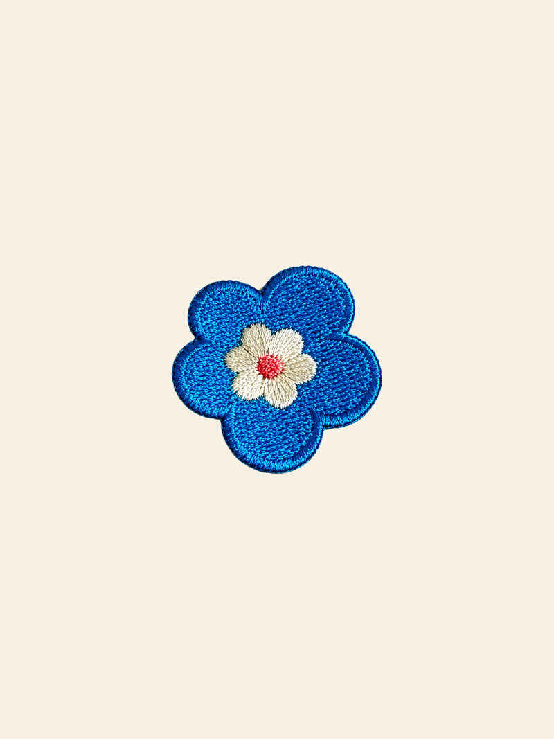Stacked Store Blue Flower Patch