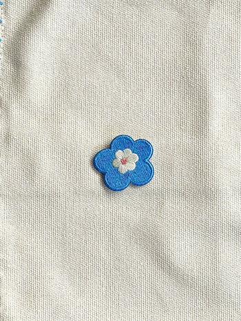 Stacked Store Blue Flower Patch
