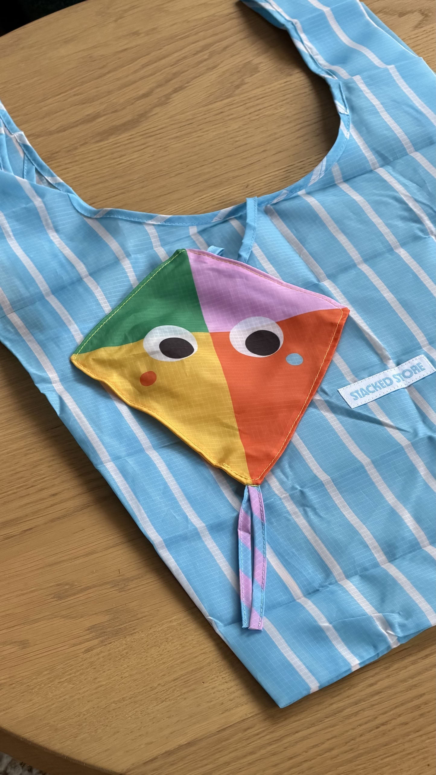 Stacked Store Breezy Days Kite Tote Bag