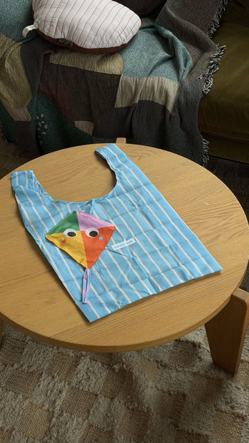 Stacked Store Breezy Days Kite Tote Bag