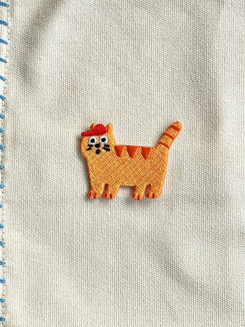 Stacked Store Ginger Cat Patch