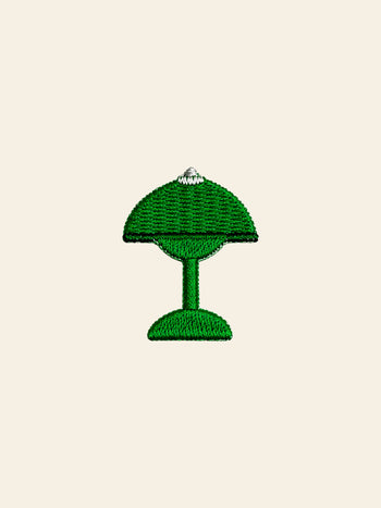 Stacked Store Green Lamp Patch