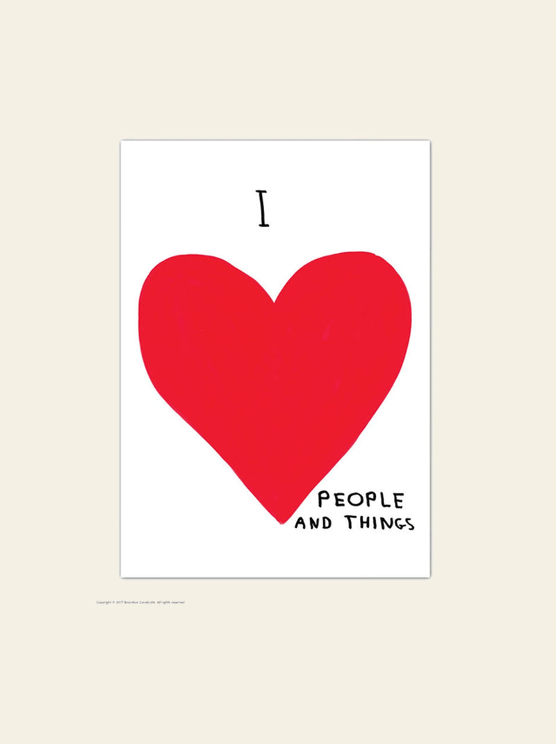 I Love People Gift Card (Physical)
