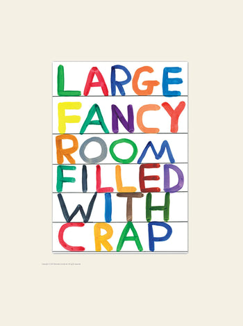 Stacked Store Physical Gift Card Large Fancy Room