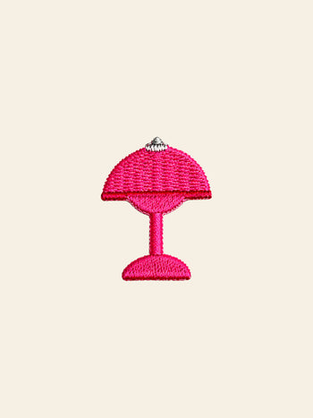 Stacked Store Pink Lamp Patch